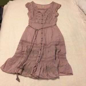 Free People Embroidered Dress